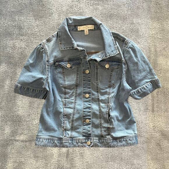 other Tops - Denim Button Up Womens Top
